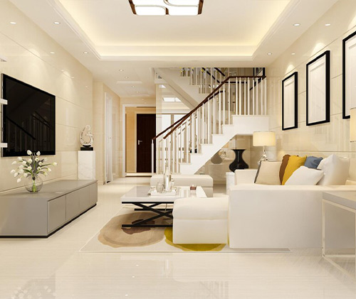 Interior finishing phase of turnkey house construction by Dream Value Realtors in Bangalore